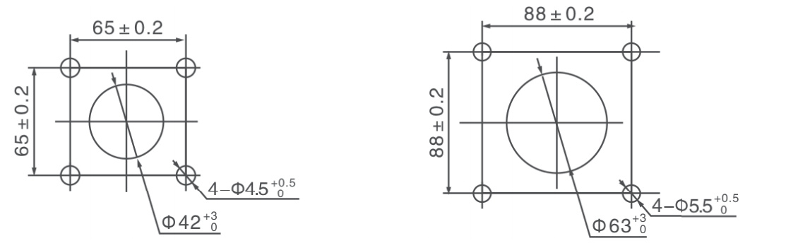 Handle Opening Diagram