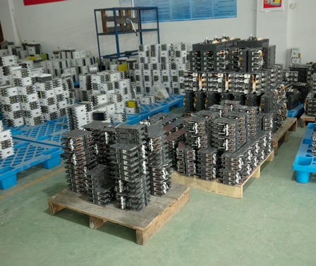 Igoye Energy workshop display - quality inspection and testing equipment