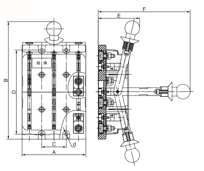 HS11-100 Dimensions