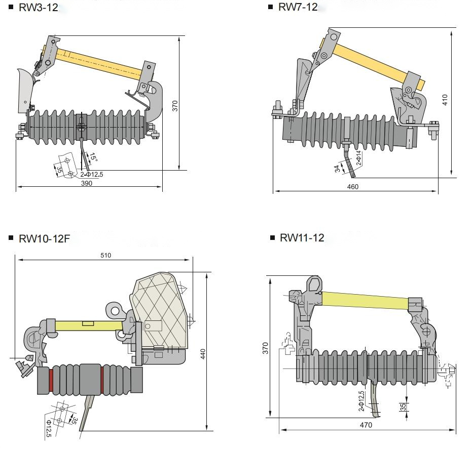 Installation Dimensions
