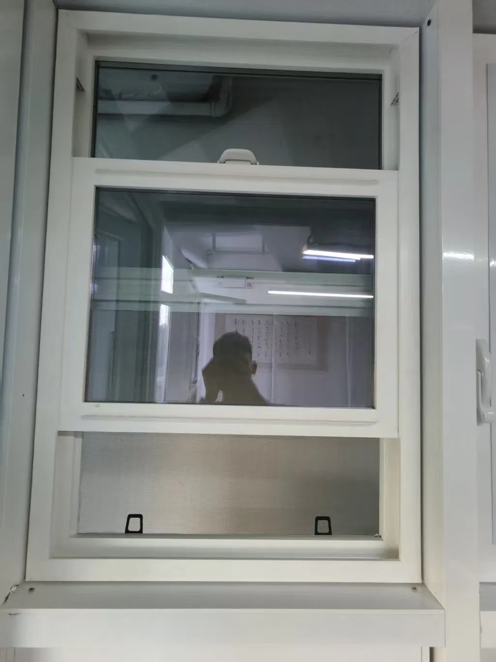Ventana de Sash de Aluminio de Una Sola Hoja