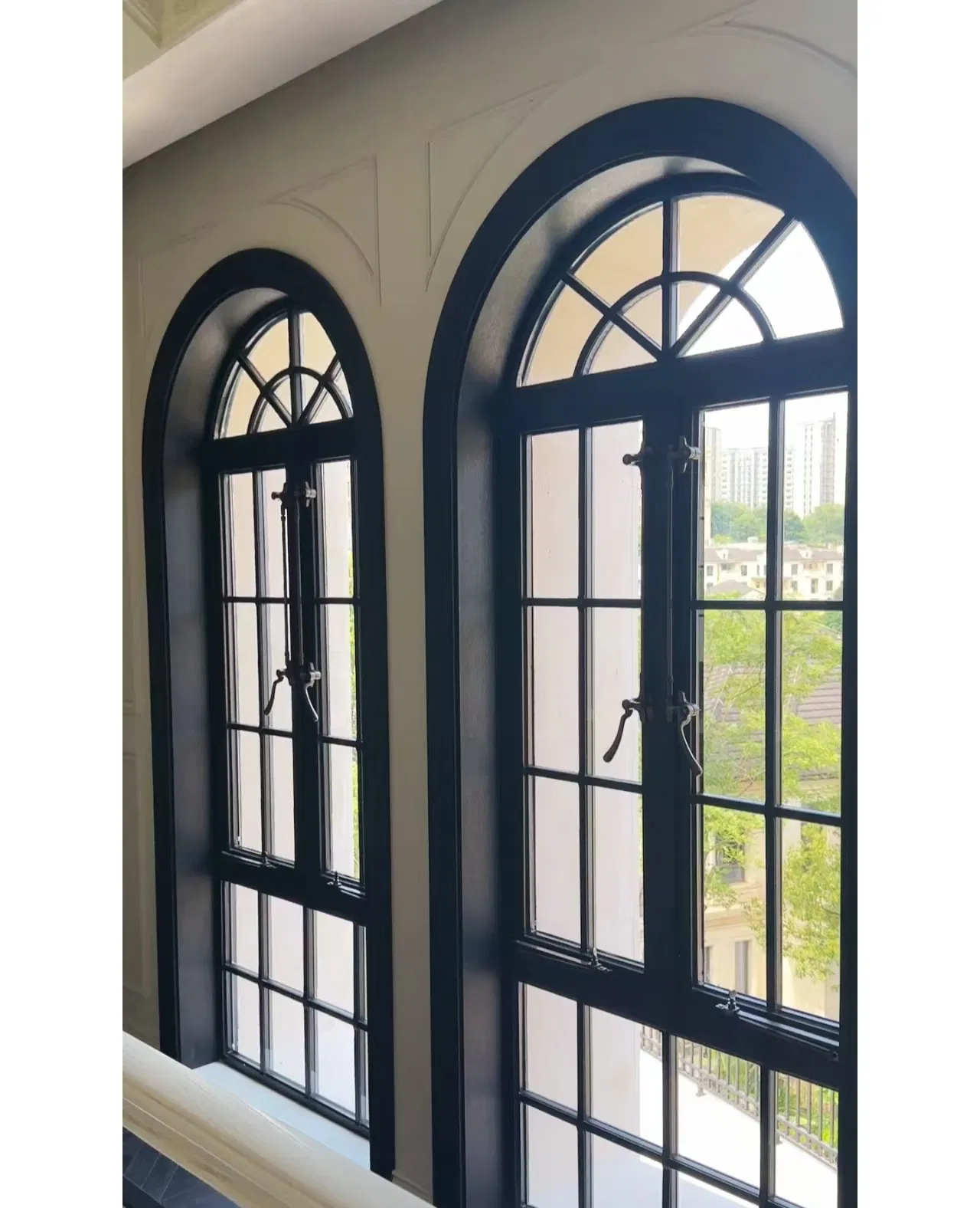 Ventana arco francés