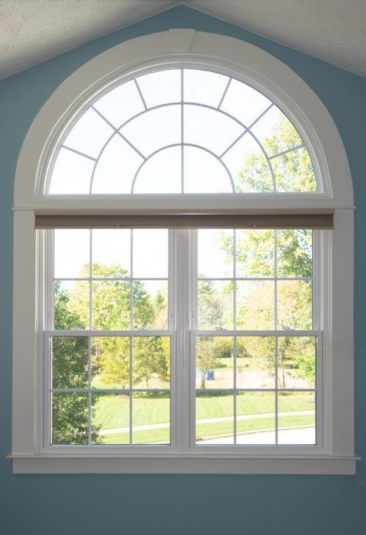 Ventana Fija de Cristal Arqueada de Aluminio con Privacidad y Protección UV