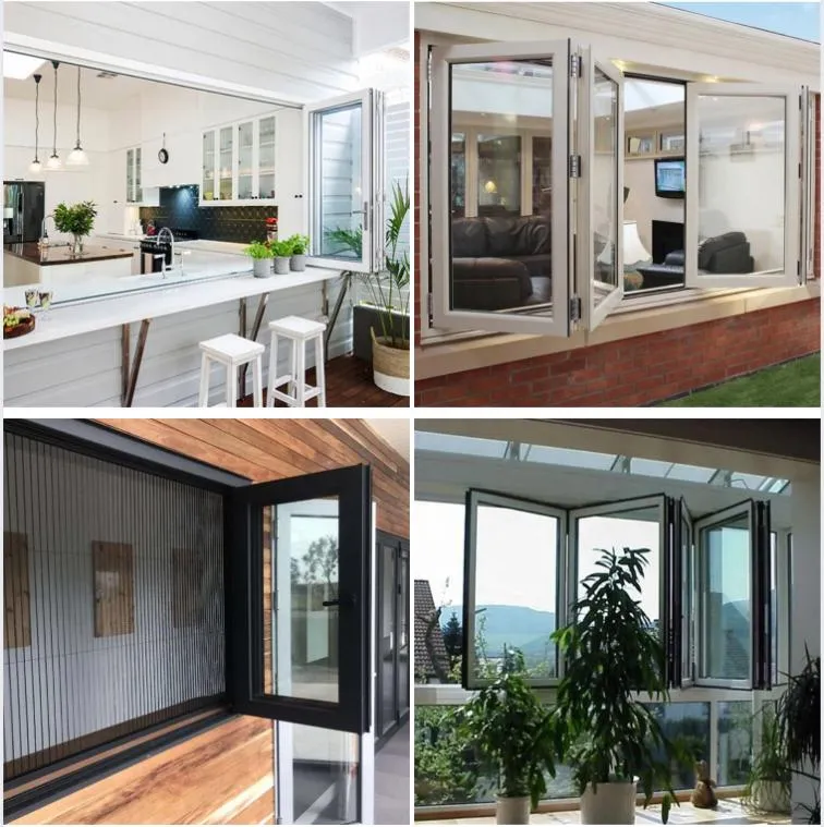 Ventana de aluminio Bi-Fold