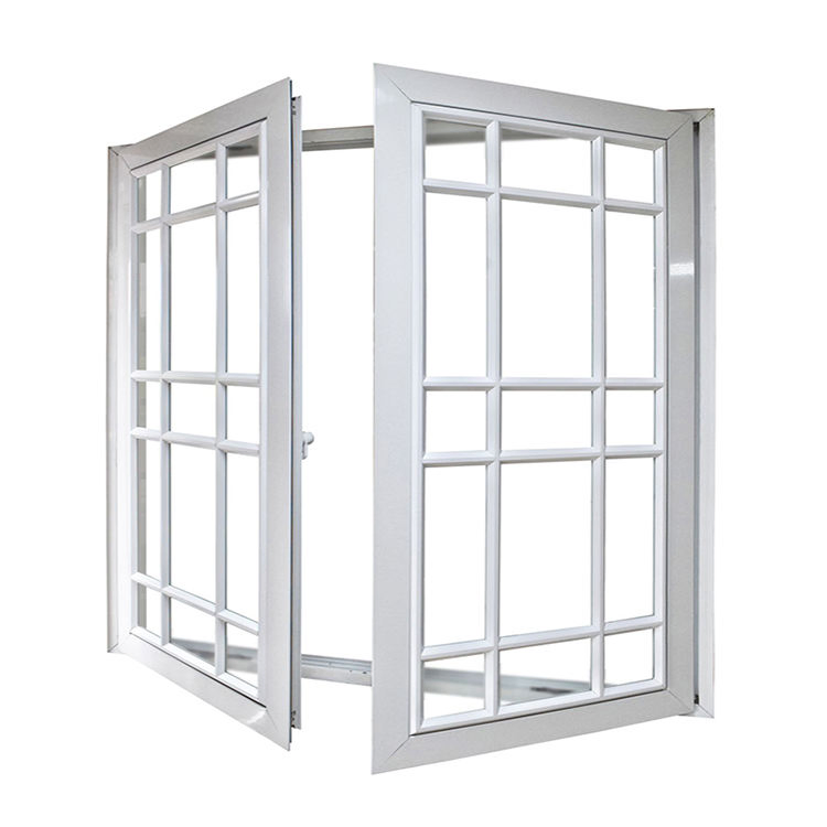 Ventana deslizante de doble hoja de aluminio Modelos de ventanas de aluminio