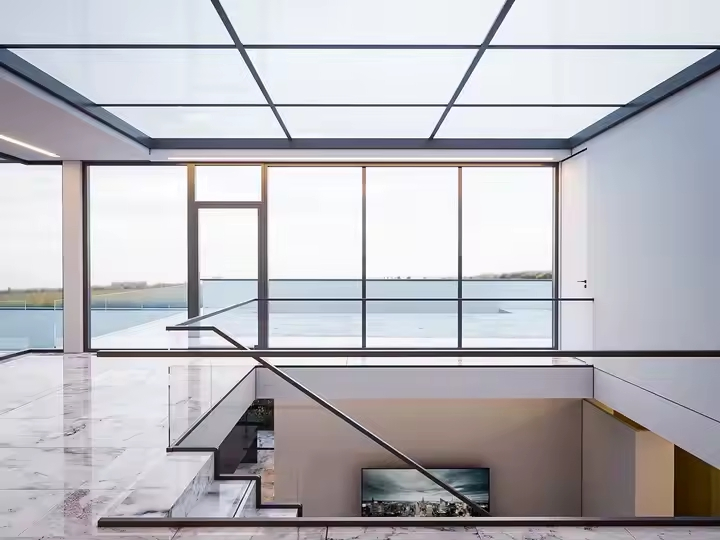 Ventana de Casement de Aluminio de Marca Superior de Doble Hoja 10 Garantía de Año Hecha en China