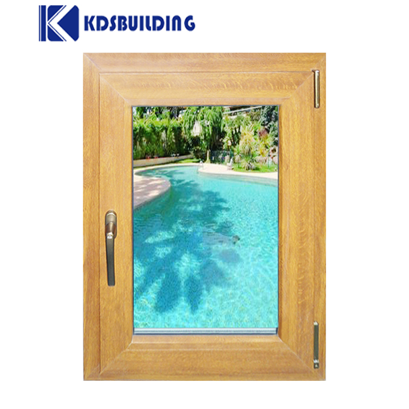 Kdsbuilding Red Antipolvo Hidrofóbica Americana Nfrc Ventana Red Doble Hoja Puerta de Aleación de Aluminio