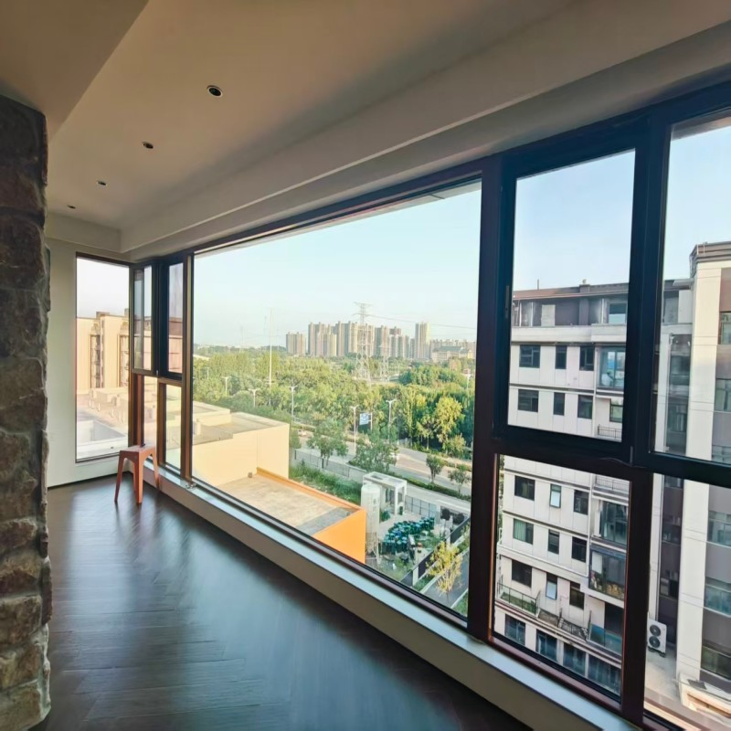 Ventanas de Casement de Aluminio de Marco Ultra Delgado 2.0mm Estilo Moderno
