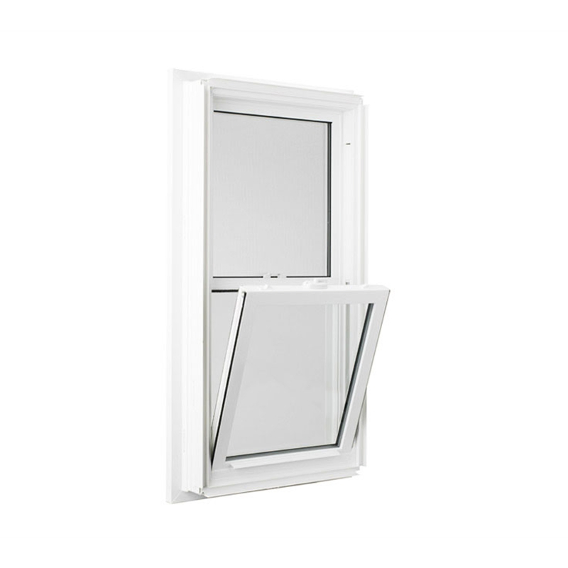 Ventanas de toldo de aluminio de gran vista de apartamentos personalizados de serie moderna y popular