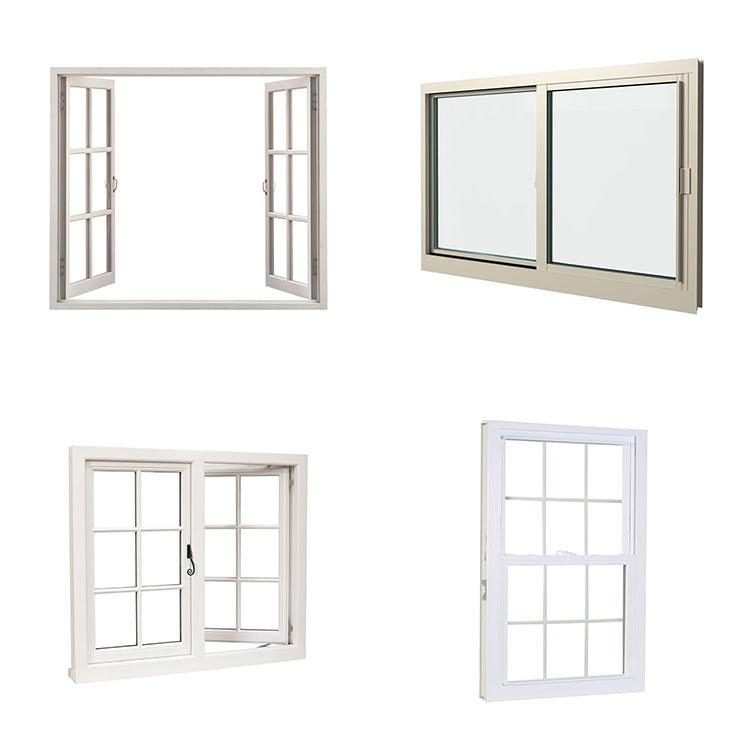Puertas de aluminio con ruptura térmica personalizadas de Foshan, ventanas de casement de aluminio y vidrio para hotel, hospital, escuela, apartamento