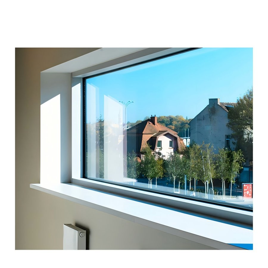 Ventana de casement de aluminio mejorada en seguridad que incorpora un sistema de cierre multipunto para una mayor seguridad
