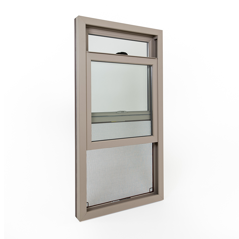 Ventanas de deslizamiento vertical de aluminio para exteriores, de doble y simple hoja, con marco de soga