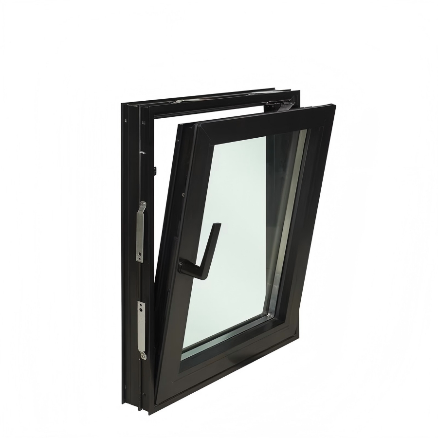 Sistema de Ventana de Vidrio Deslizante de Tres Rieles con Malla de Diamante Premium