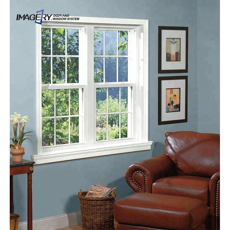 Mejor venta de ventanas de aluminio con diseño de deslizamiento vertical de un solo panel