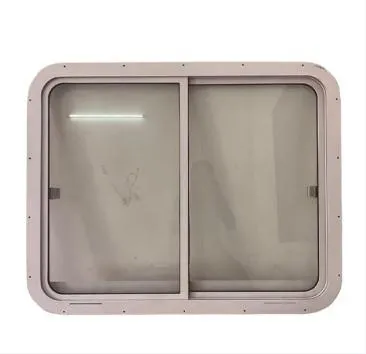 Ventana de doble hoja para barco