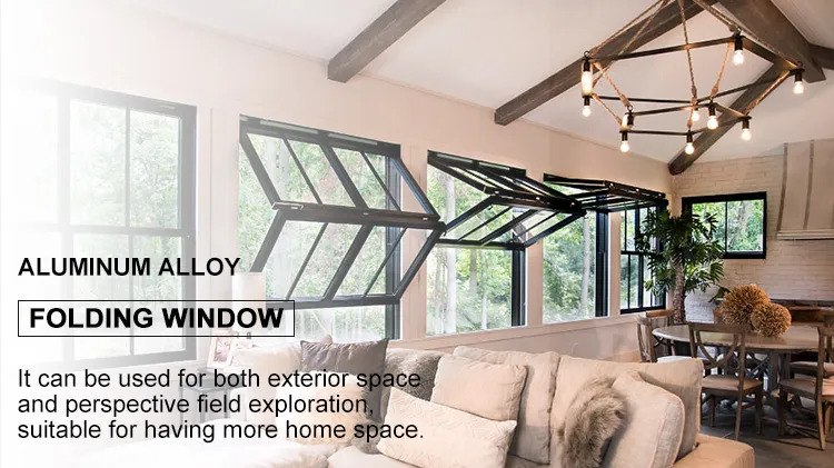 Ventanas plegables de aluminio