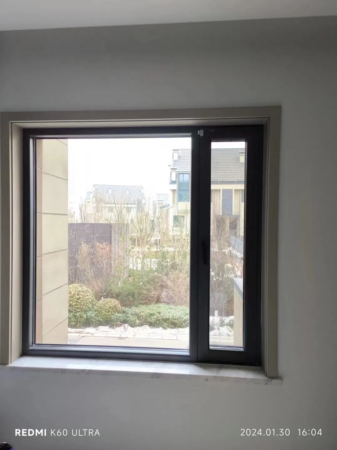 Fábrica Baiyiyuan, marca líder en China, ventana de casement de aluminio de alta calidad, ventana de hoja doble o simple