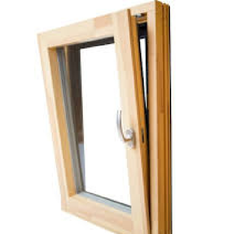 Ventanas de aluminio negro de alta calidad, ventanas oscilobatientes de triple acristalamiento