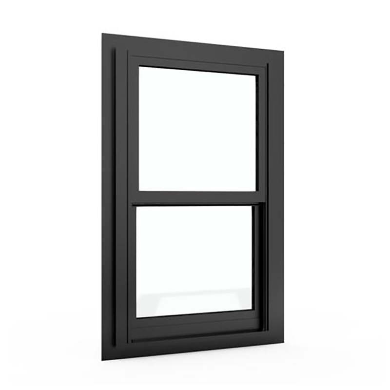 Ventanas de deslizamiento vertical de aluminio para exteriores, de doble y simple hoja, con marco de soga