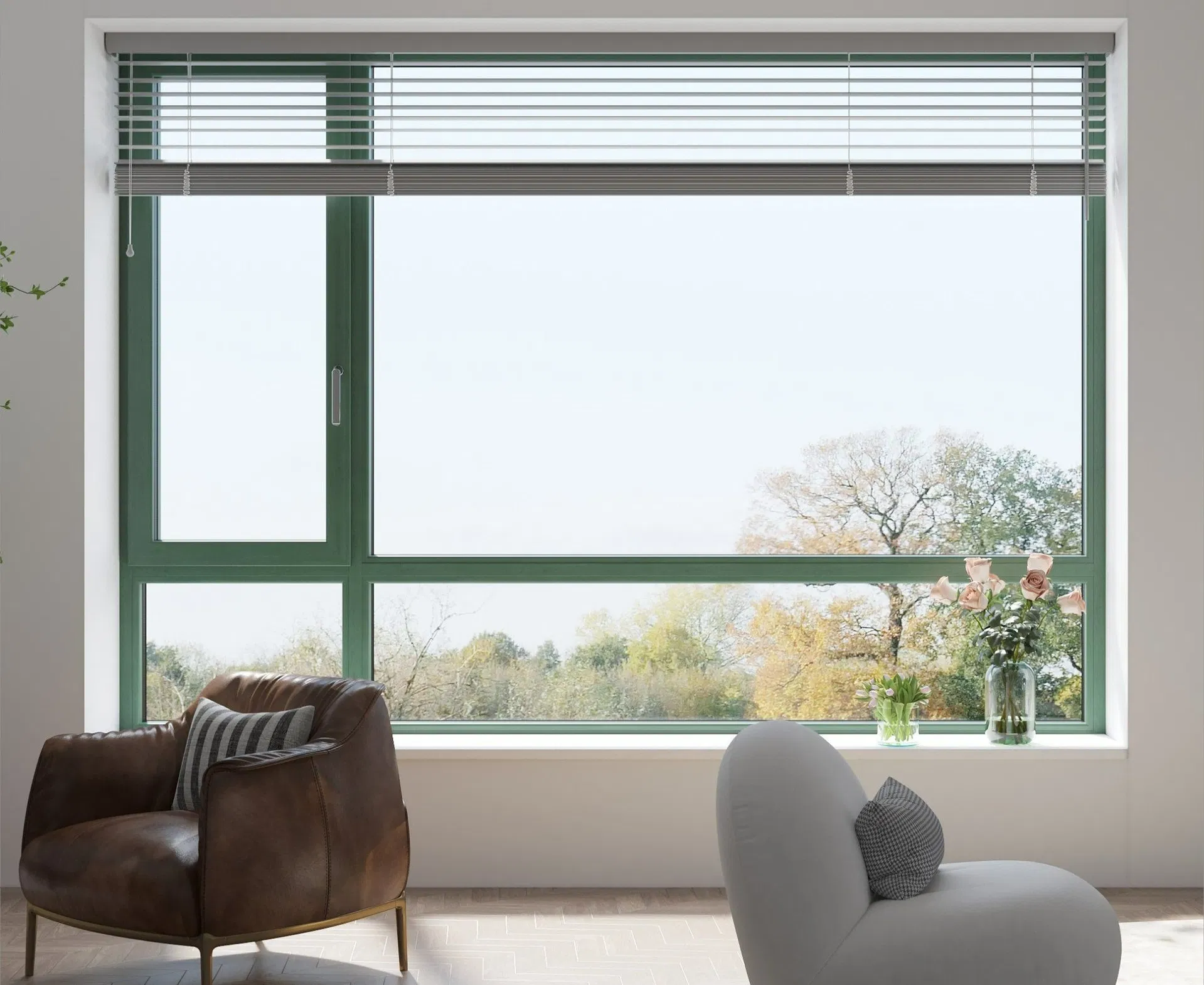 Ventana de madera