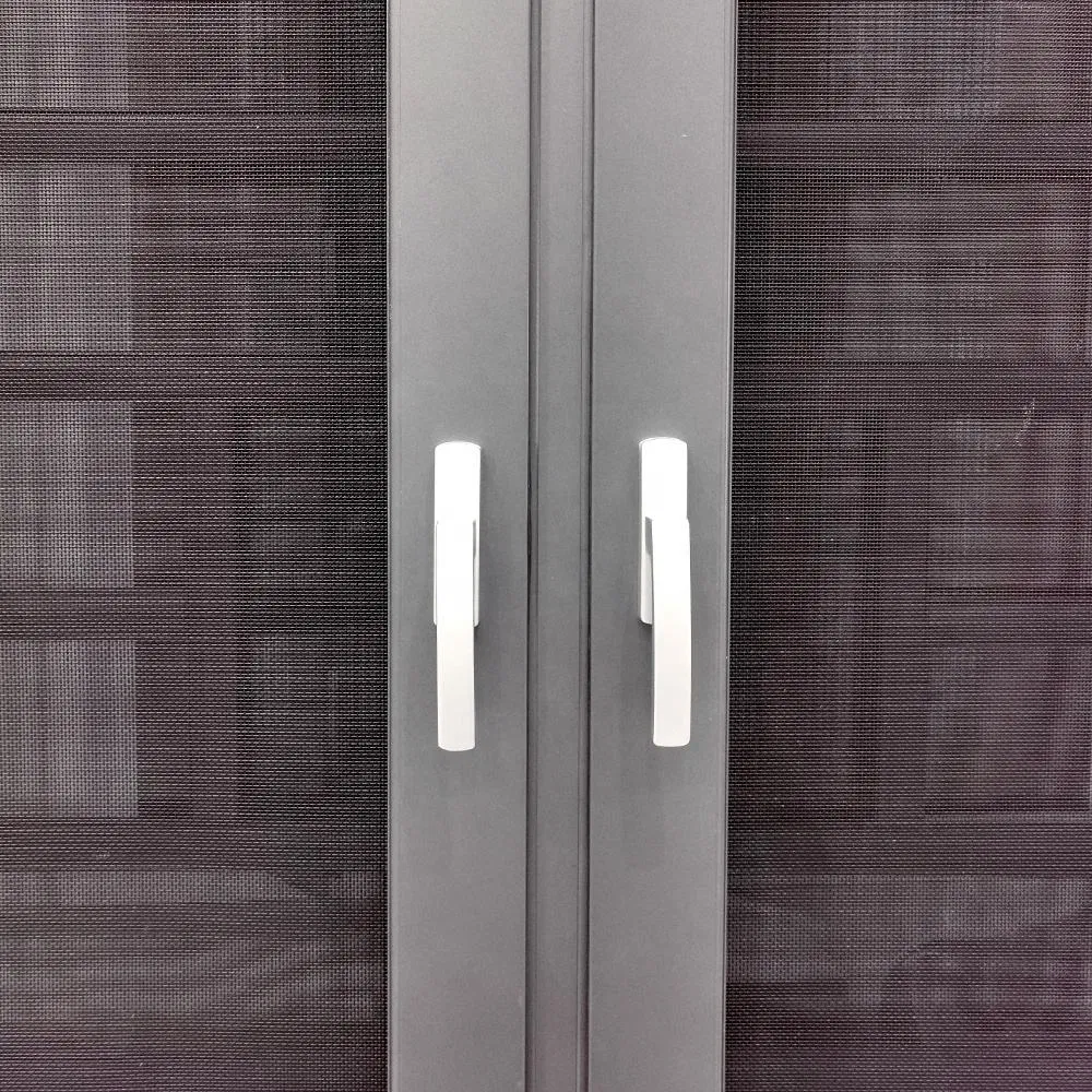 Ventanas de casement de aluminio doble acristaladas premium para aislamiento térmico