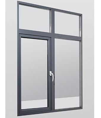 Ventanas de aluminio de casement de vidrio doble acristalado personalizadas