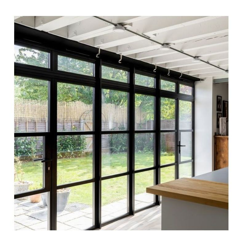 Cubierta Modular Cbmmart Bisagras Negras Persiana de Aluminio Ventana de Louvers
