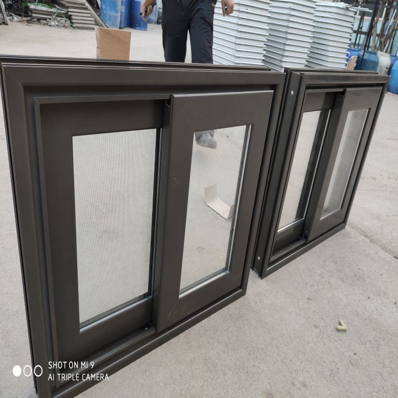 Persianas de vidrio de aluminio ajustables para ventanas de hoja doble y simple