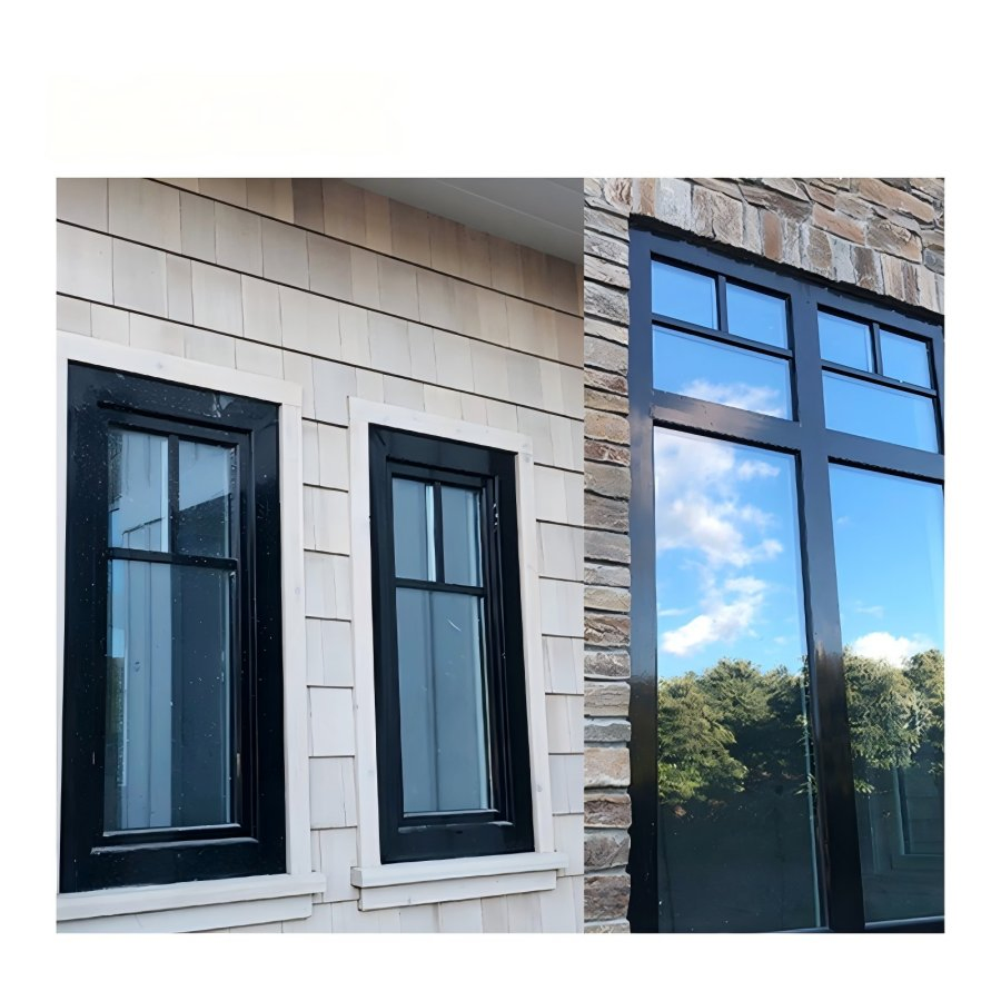 Sistema de ventana con ruptura térmica para ahorro de energía, ventana impermeable, ventana de balcón sellada