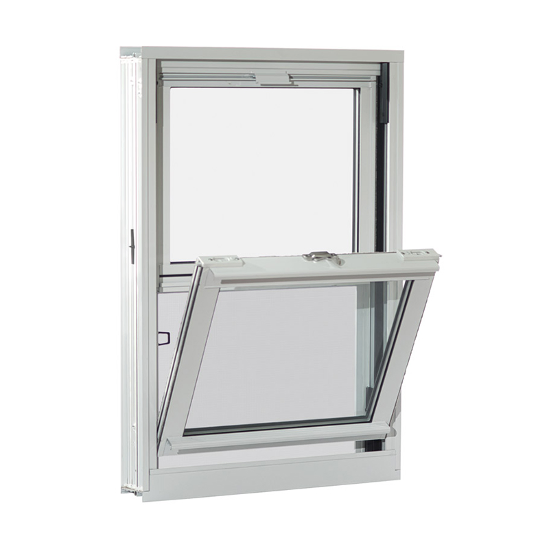 Ventanas de deslizamiento vertical de aluminio para exteriores, de doble y simple hoja, con marco de soga