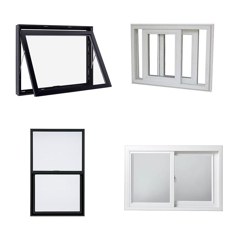 Puertas de aluminio con ruptura térmica personalizadas de Foshan, ventanas de casement de aluminio y vidrio para hotel, hospital, escuela, apartamento