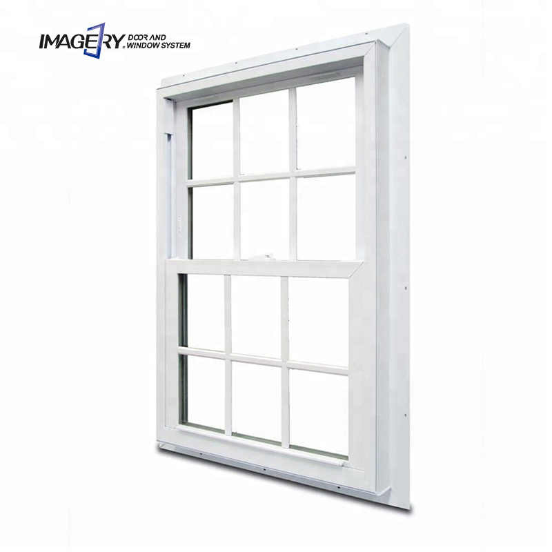 Precio de fábrica directamente perfil de aluminio ventana de un solo panel ventanas de marco de aluminio
