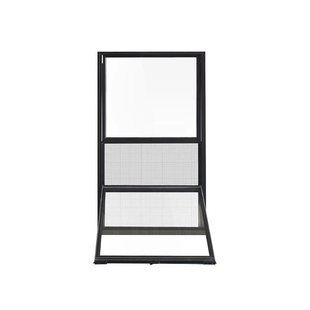 Sistema de sellado EPDM de aluminio con ruptura térmica para ventana de doble hoja