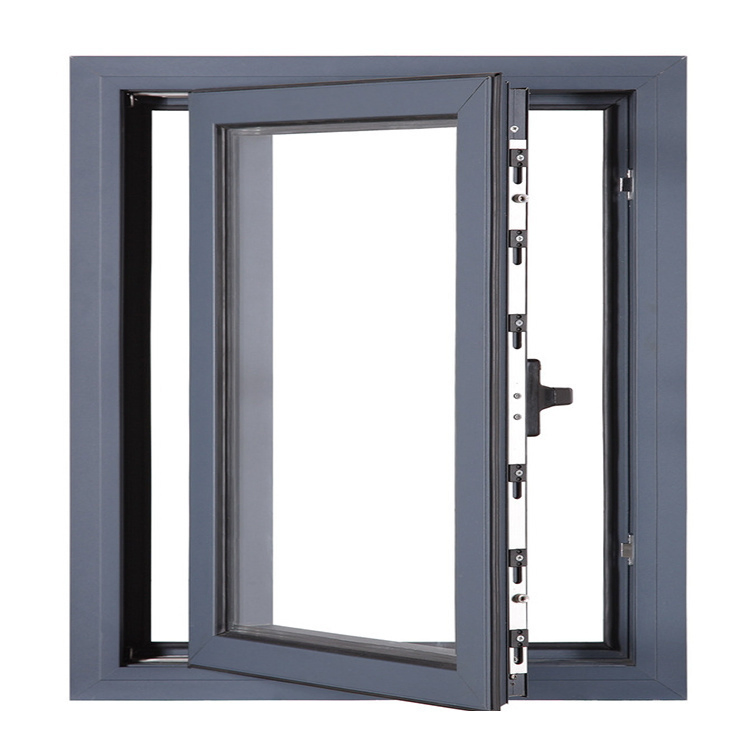 Perfil de aluminio Pengdong barato para ventanas de guillotina, último diseño de ventana de guillotina de aluminio, ventanas de guillotina negras de alta calidad