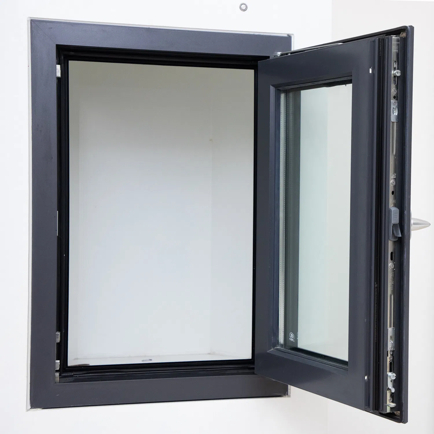 Ventana de casement de aluminio de alta calidad de la marca líder en China, ventana de hoja doble o simple