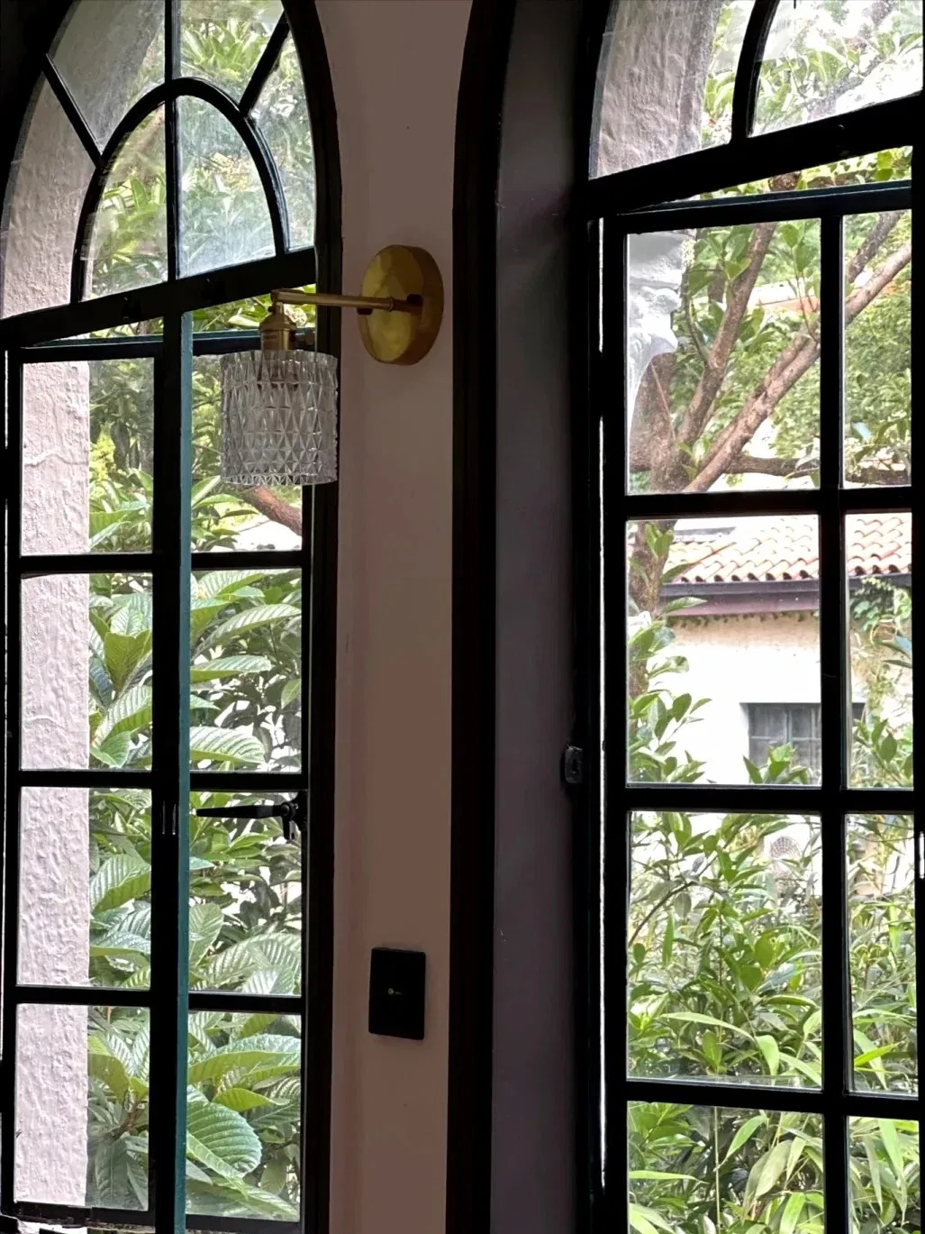 Ventanas de Aluminio Arqueadas con Rotura Térmica Aleación Ventana de Casement Antigua Diseño Único