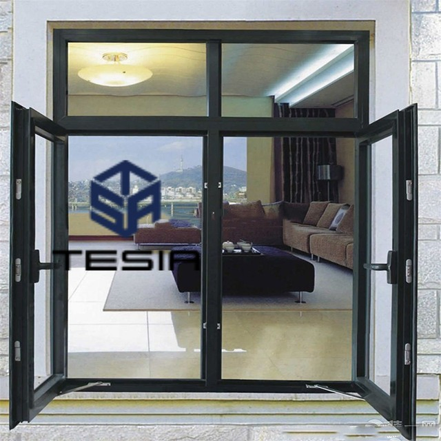 Ventana de aluminio oscilobatiente con alta estanqueidad al aire y aislamiento acústico