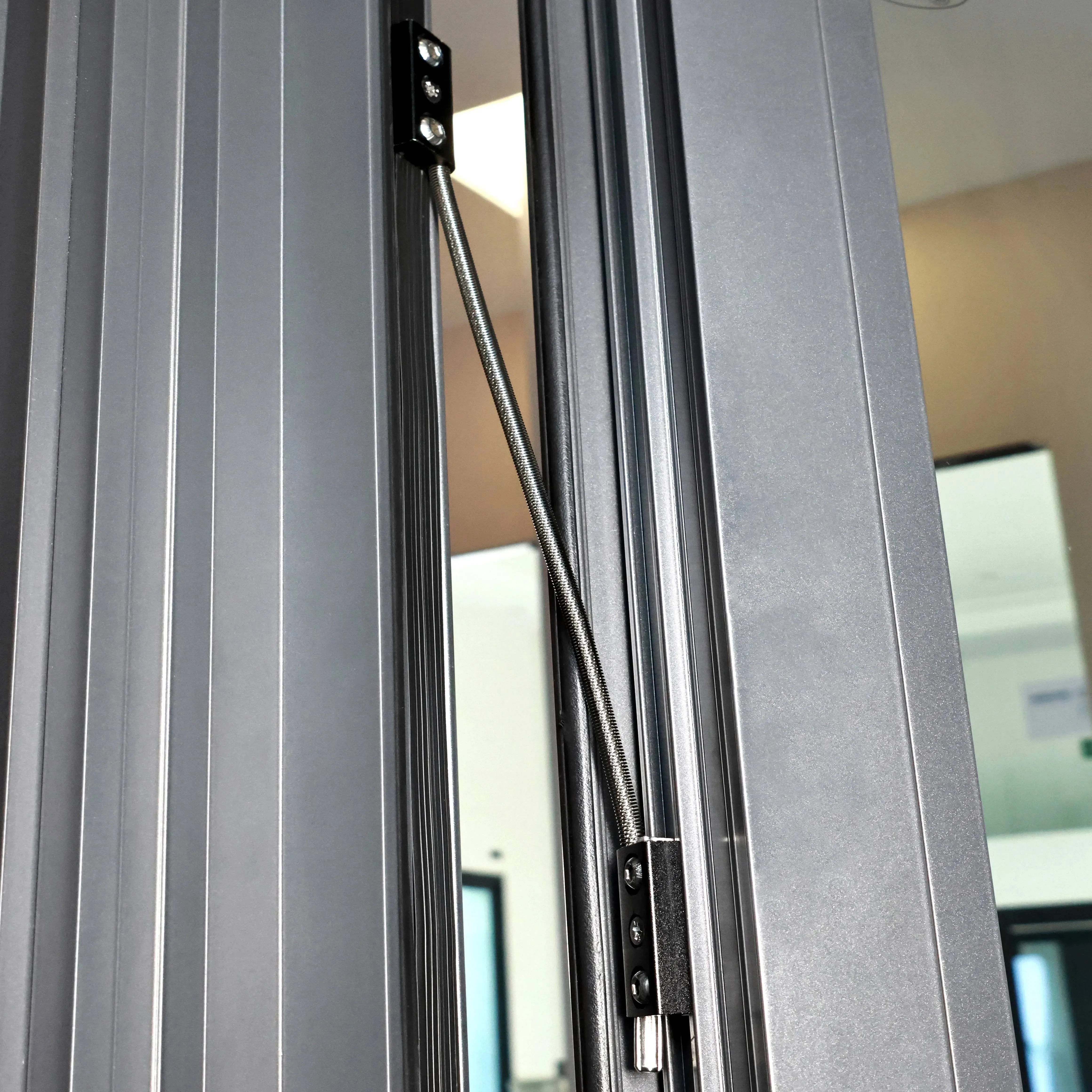 Ventana de marco de aleación de aluminio con vidrio claro de fábrica, diseño moderno, perfil de aluminio con ruptura térmica, ventanas de casement