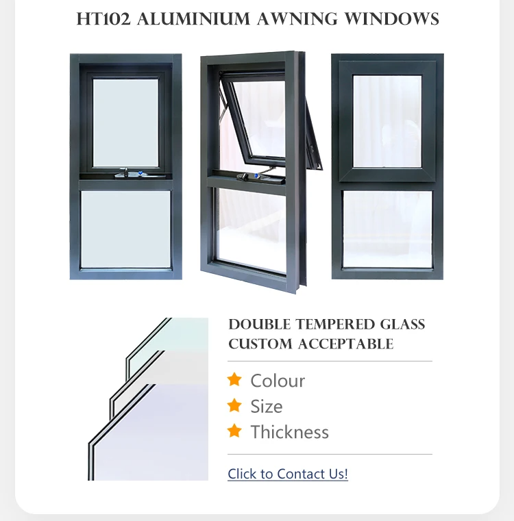 Ventanas y puertas de aluminio estándar australiano de Kdsbuilding, ventanas externas comerciales arqueadas redondas, ventanas de oscilo-batiente de doble acristalamiento