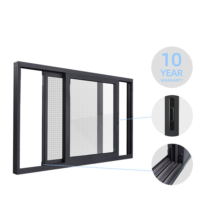 Ventanas arqueadas de aluminio con aislamiento térmico para casas