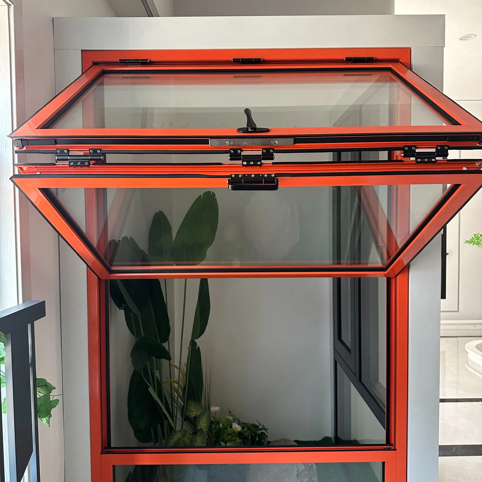Ventanas de aleación de aluminio duraderas con tecnología de ruptura térmica superior