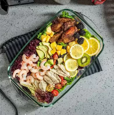 glass food storage containers set 2019 IKOO GLASS Australia branch