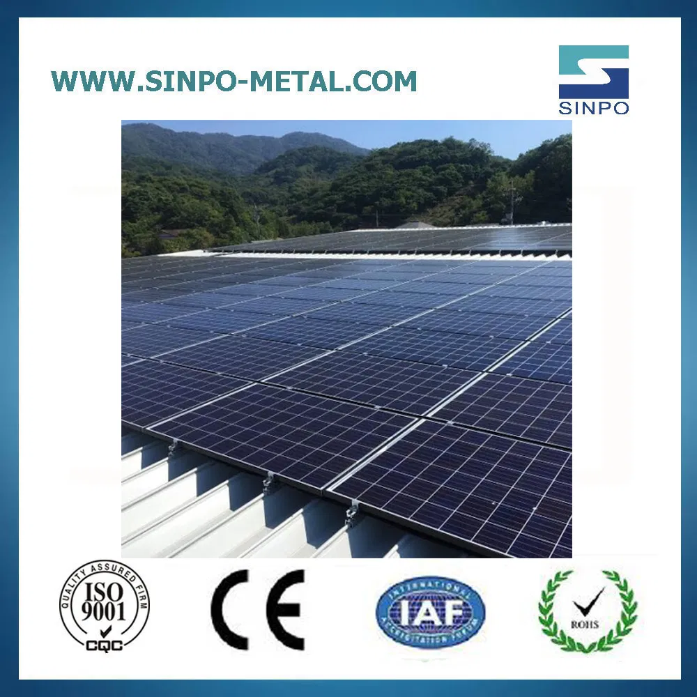 Efficient Tin Roof Photovoltaic Installation Kit for Quick Setup