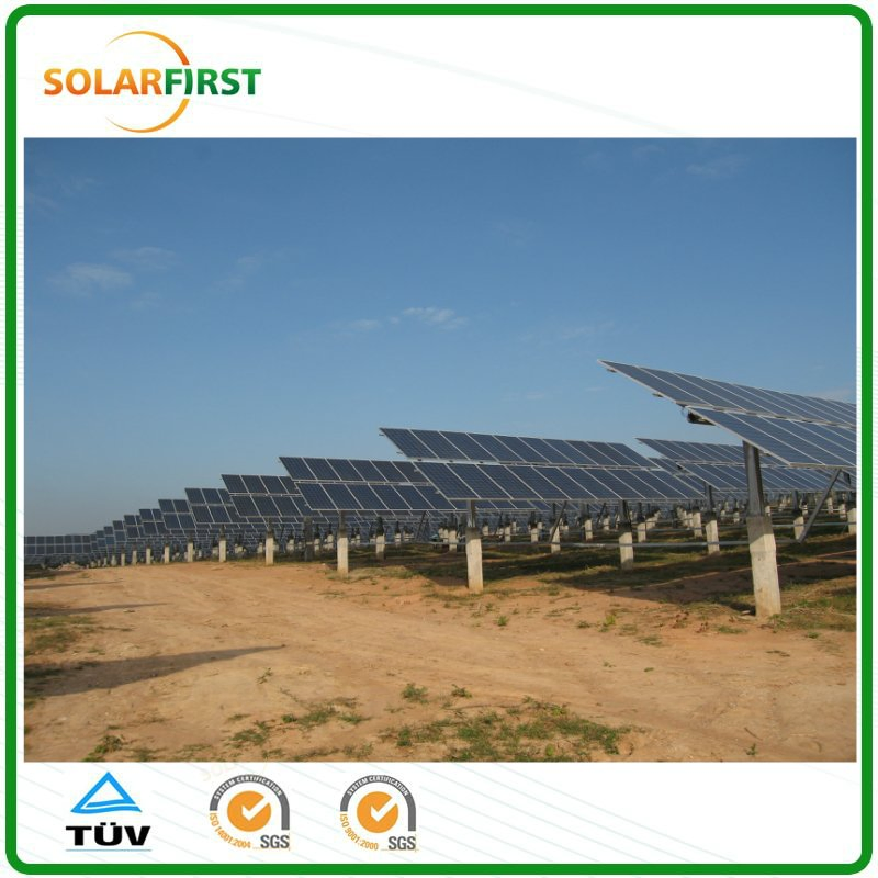 Single Axis Solar Tracking System with GPS Device