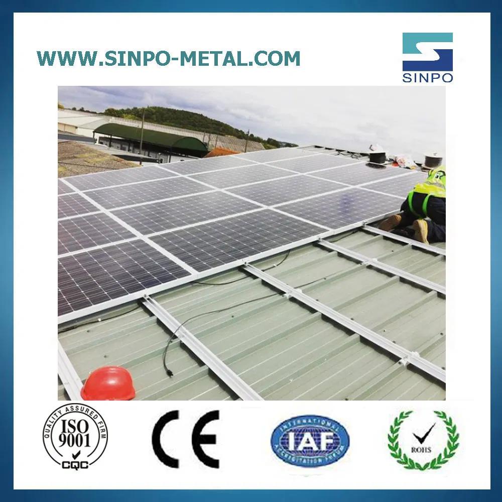 Weatherproof Solar Array Installation Kit for Tin Roof Panels