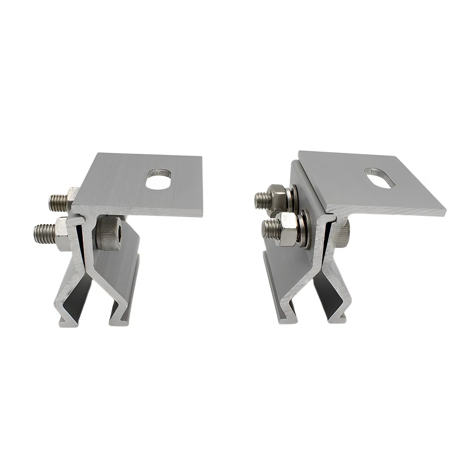 Aluminium Solar Roof Standing Seam Clamp Clips for Solar Panel Mounting Structure