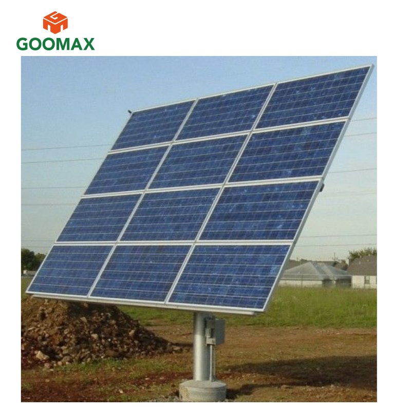 Goomax Innovative Dual Axis Solar Tracking System with Strong Brackets for Enhanced Performance