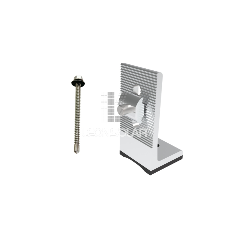 Heavy-Duty Solar Panel Mounting Kit for Metal Roof Installation