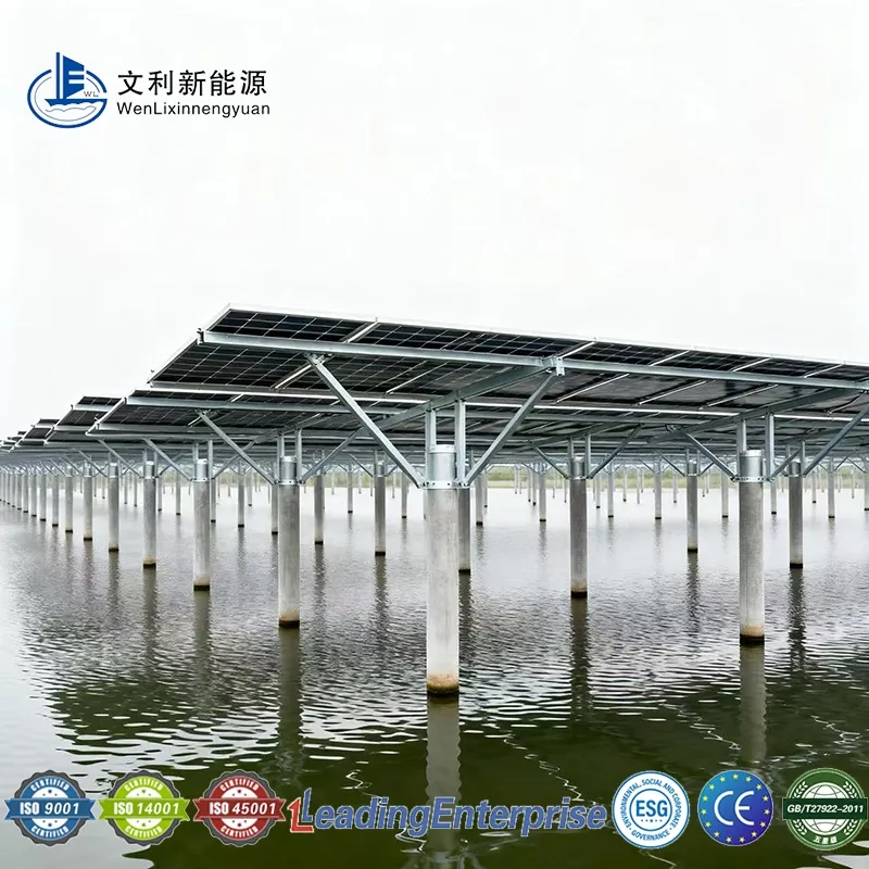 Durable Floating Solar Panel Mounting System 2