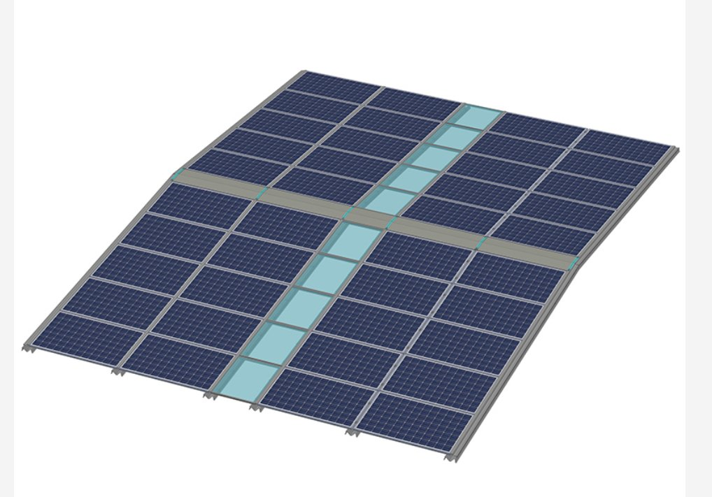 Solar Energy System Price Panel Mounting Aluminum Aluminum BIPV Solar Mounting System